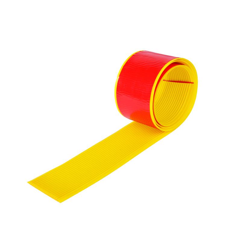 TPE Thickened Anti-slip Stair Tread Strip for Tiles & Outdoor Slopes, Self-adhesive