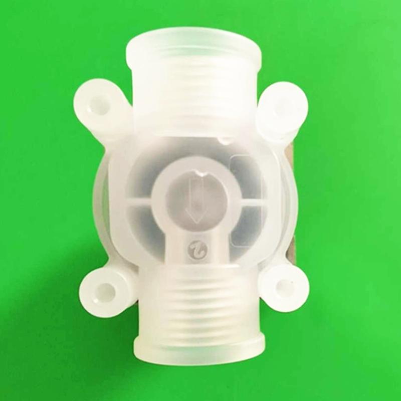 Upgrade Plastic Water Electric Solenoid for Valve Normally Open N/O Pressure Water Inlet Flow Switch 1/4" Thread Compact