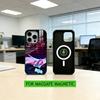 H-hazbin Hotel Angel Dust  Phone Case For iPhone17,16,15,14,13,12,11 Plus,Pro Magnetic For Magsafe Wireless Charging