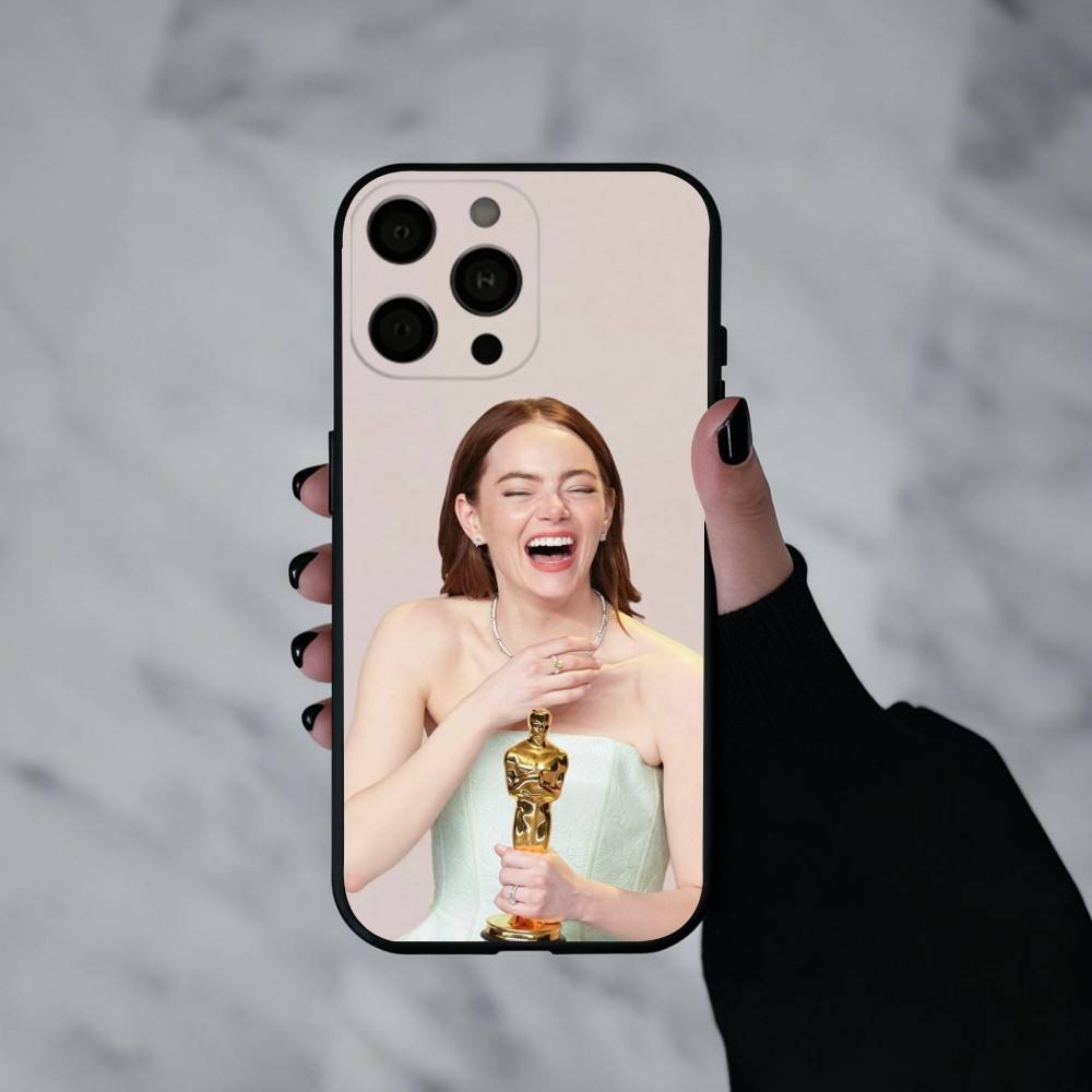 Oscar-Winner E-Emma S-Stone Phone Case Silicone Soft For IPhone 17pro 16 15 14 13 12 11 X XR Plus Pro Max Plus