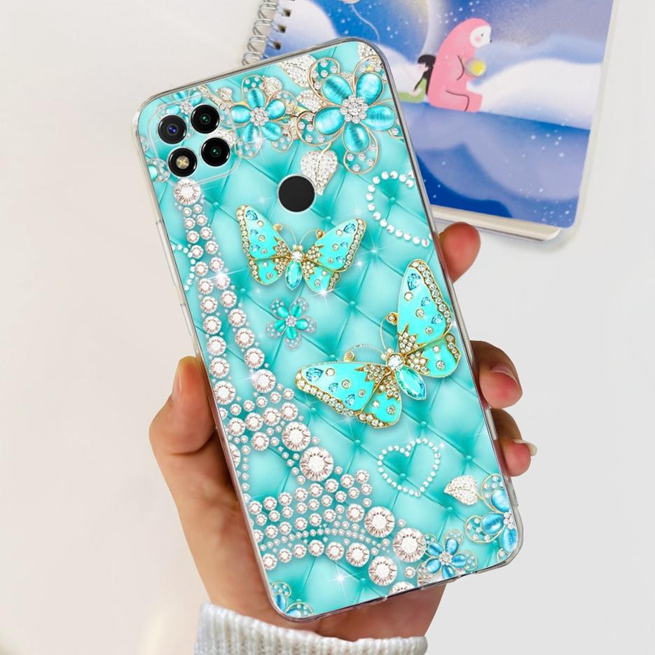 For Xiaomi Redmi 9C Case Cute Spaceman Soft Silicone Phone Case For Xiaomi Redmi 9C NFC 9 C Redmi9C Back Cover 6.53'' Funda Capa
