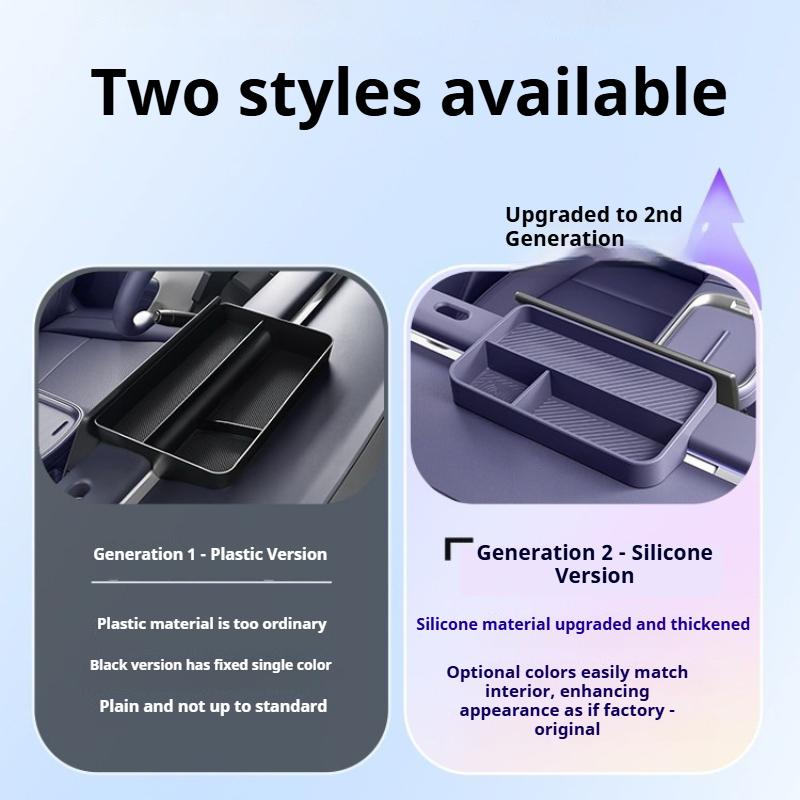 For Leapmotor B10 2025 Behind Screen Storage Box Central Dashboard Stowing Organizer Interior Car Accessories