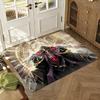 Anime O-Overlords A-Albedo Floor Mat Soft Thickened Absorbent Non-Slip Bedroom Living Room Door Mat Home Decor Flannel Rugs