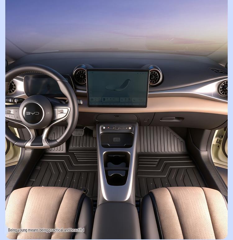 BYD Dolphin TPE Full Coverage Car Mats - Driver's Seat Accessories