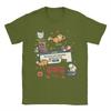 Men Too Many Cats Alert Playing Computer T Shirts  100% Cotton Clothing Casual Short Sleeve Crew Neck Tee Shirt Party T-Shirt