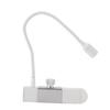 Portable Lash Lamp with Tweezers Foot Pedal Fast Curing Handheld Eyelash Extension Lamp for Beauty Salon Nail Art White