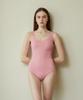 Habeumong Waistline Swimsuit Pink