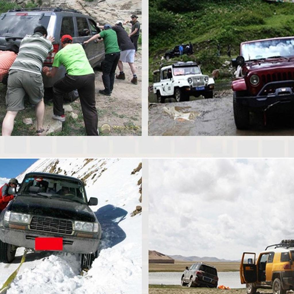 Tow Cable for Trucks, Heavy Duty Tow Rope | Heavy Duty Nylon Vehicle Towing