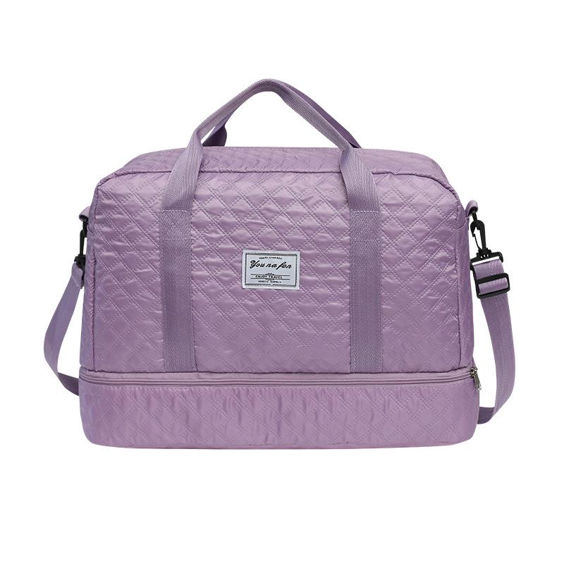 Large Capacity Travel Bag with Wet/Dry Separation for Business Trips, Sports, and Yoga