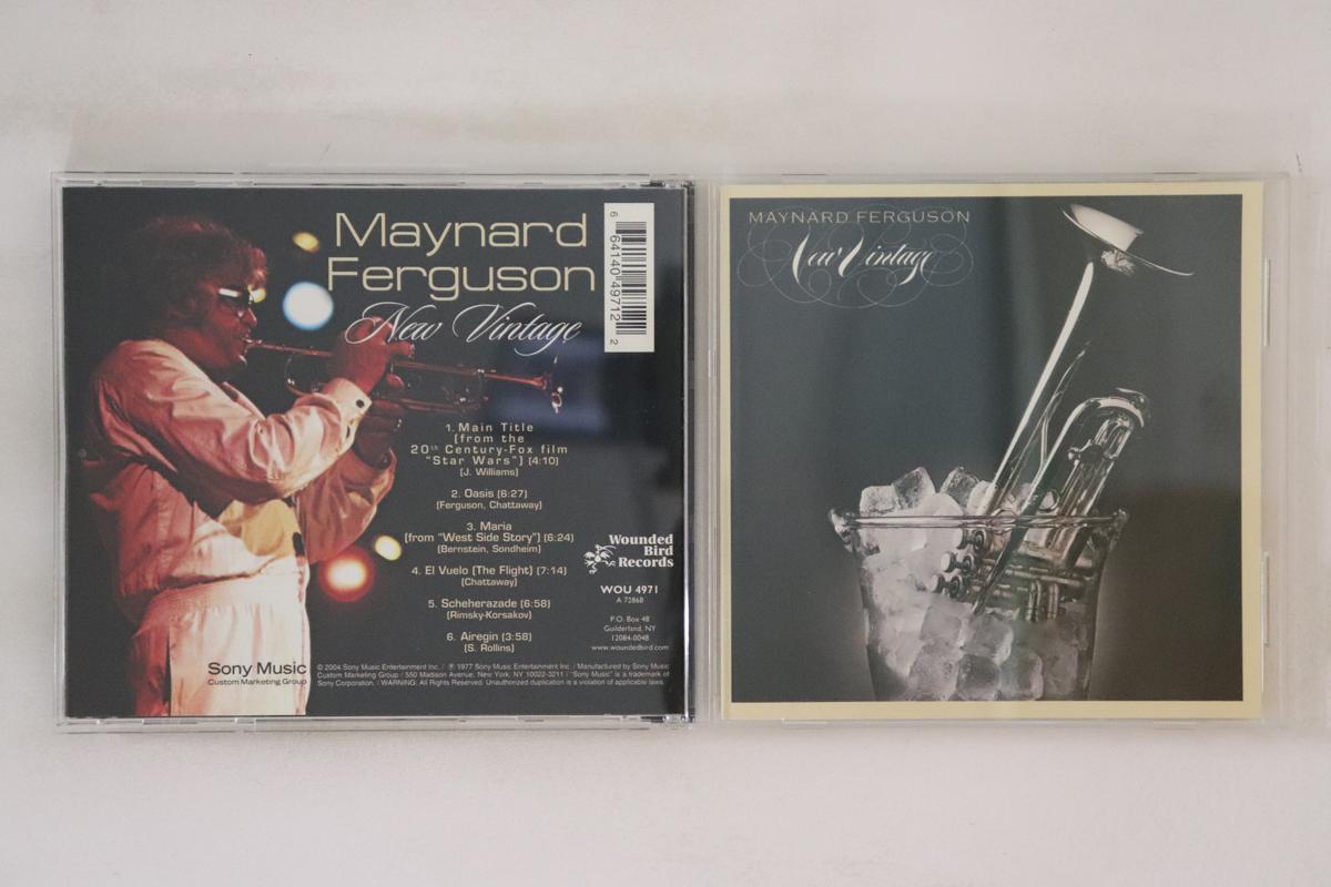 

CD MAYNARD FERGUSON New Vintage WOU4971 WOUNDED BIRD R 2004 US Jazz Used