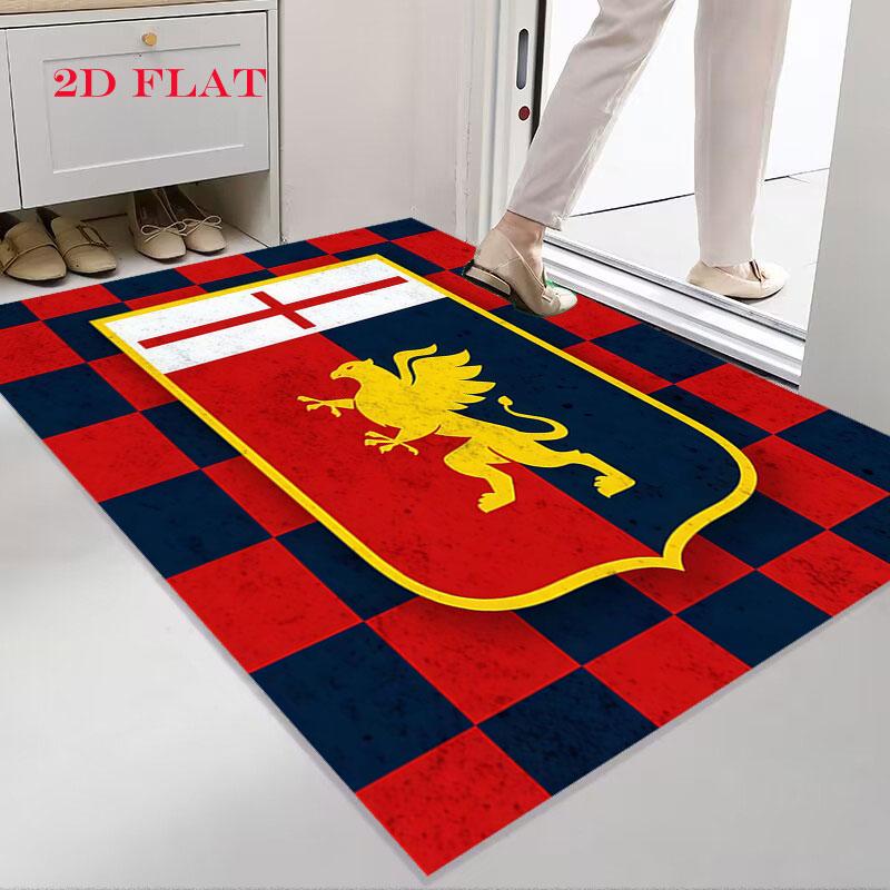 Genoa Poster Carpet Rug for Living Room Bedroom Home Sofa Decoration,Kids play Nonslip Floor Mat