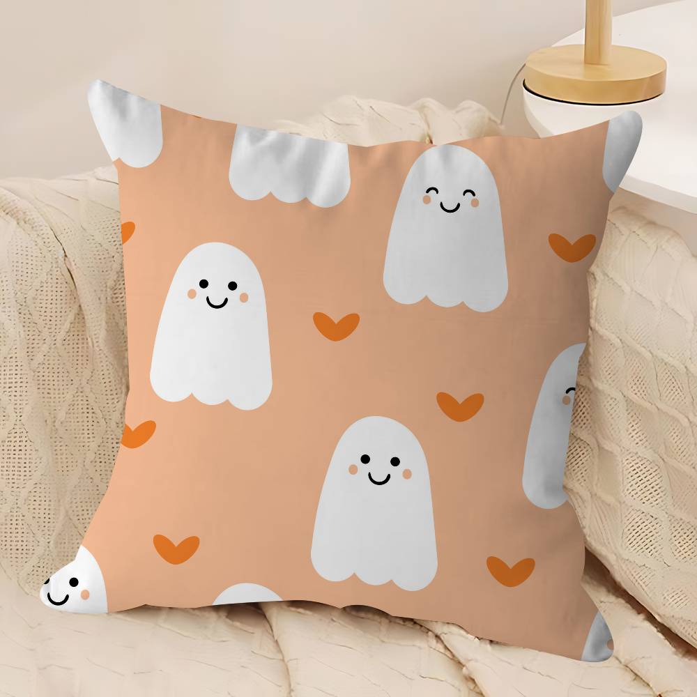 

Art Halloween Pillowcase Toon Gift Cushion Cover Bedroom Home Sofa Chair Seat Decor Pillow Case 12x12Inch