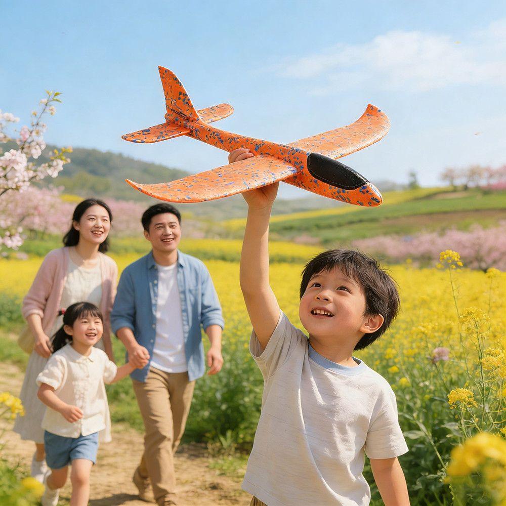 Foam Glider, Hand-launched Airplane Toy, Outdoor Children's Large Size, Popular Online Model, Street Vendor Glider