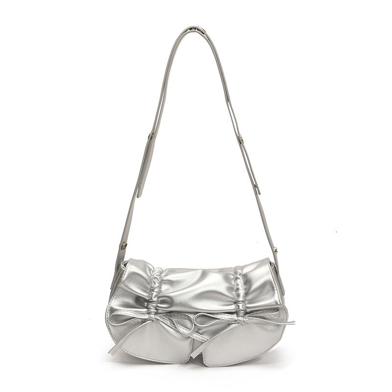 Plissierte Mode Schulter Messenger Bag Damen Frühling und Sommer neue Textur Mode plissierte Tasche