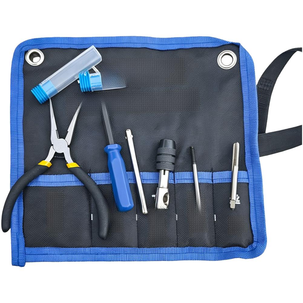 Valve For stem Repair Kit for Tire Valve Maintenance Steel Tools Core Puller T Wrench Reverse Tap for Easy Replacement