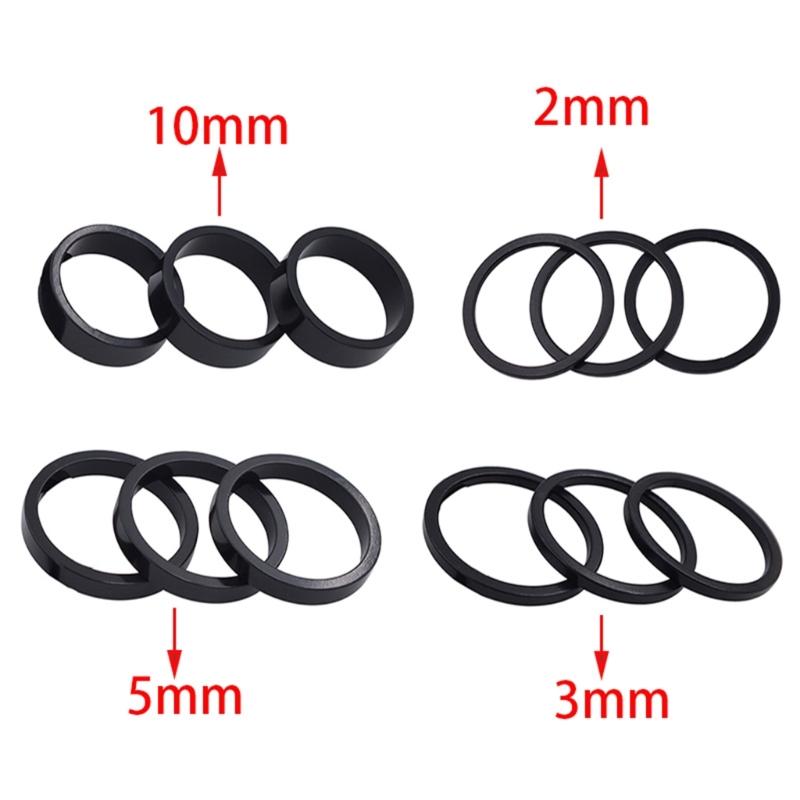 Road Bike Bicycle Headset Fork Spacers Road Bike Handlebar Stem Washer-Rings