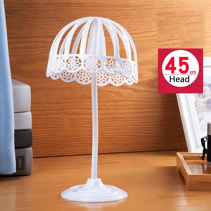 

Стойка для шляп для взрослых, кронштейн для шляп, полка для шляп, кронштейн для париков, подставка для шляп, полка для детских шляп 45cm белый