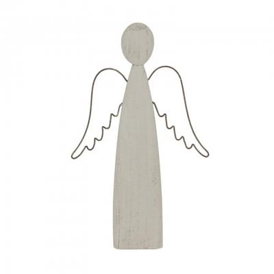 Hill Interiors White Washed Angel Christmas Decoration