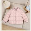 Unisex Children's Cotton Padded Jacket - Lightweight, Warm, Versatile School Uniform Outerwear for Autumn/Winter.