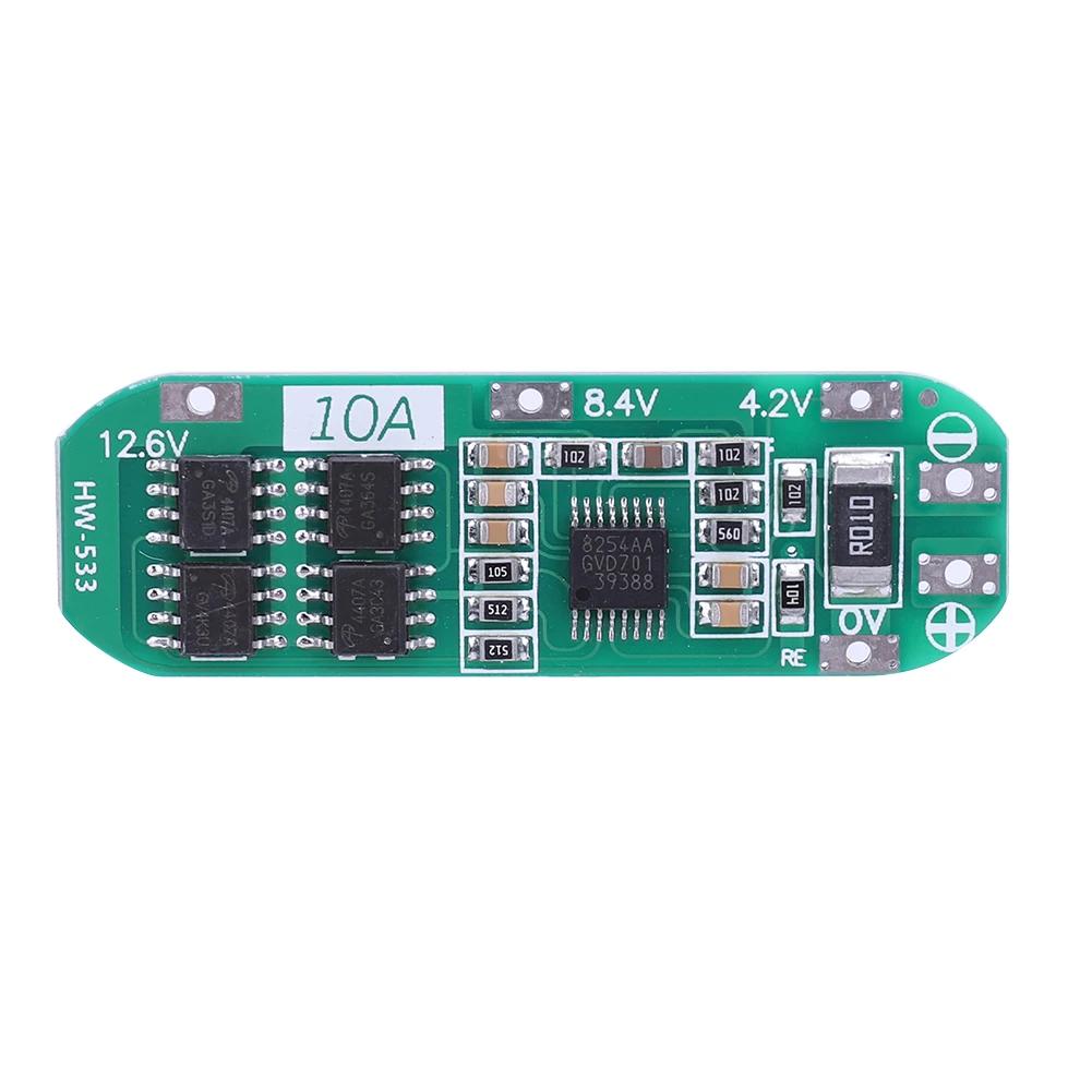 Reliable Lithium Ion Battery Charger Protection Board BMS for 18650 Batteries Suitable for Drill Motors and Various Applications