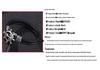 Black Retro Woven Leather Bracelet with Stainless Steel Anchor