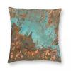 Marine Rust Copper Pillowcase Polyester Linen Velvet Printed Zip Decor Pillow Case Car Cushion Case