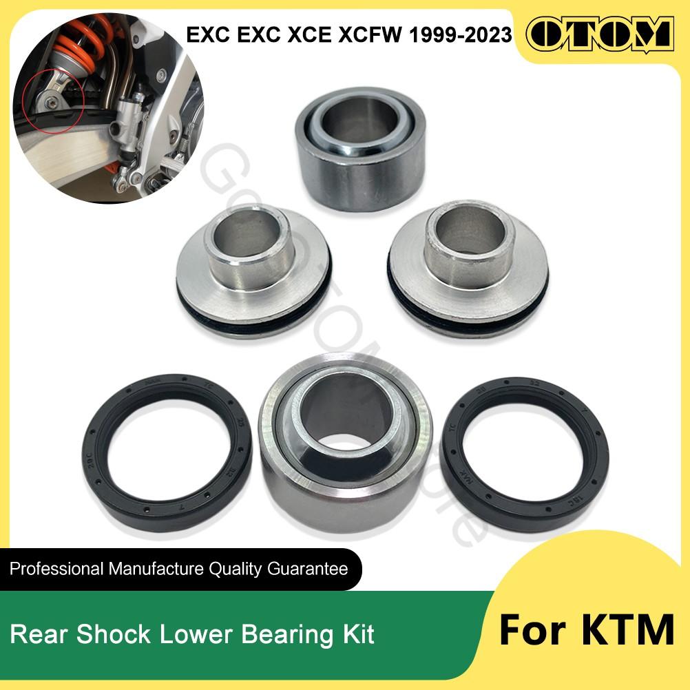 OTOM 1999-2023 Motorcycle Rear Shock Absorber Lower Bearing Bushing Oil Seal Kit PDS For KTM HUSABERG EXC EXCF XCW XCFW FE TE SX