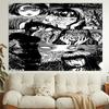1pc Thriller Manga Junji Ito Tomie1 Tapestry, Living Room, Bedroom, Office, Party Decor, Ideal Festive Gift