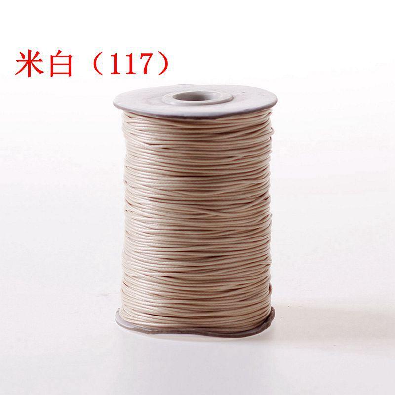 Necklace Bracelet Material, Jewelry Accessories, Multi-Colored Wax Rope, 200 Yards In A Roll Of Wax Thread, Woven Wire Diy Rope