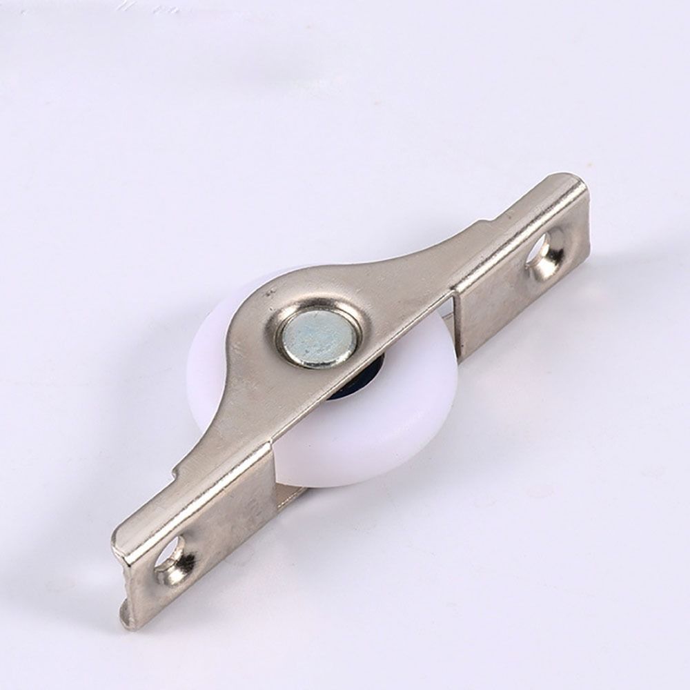 Nylon Sliding Door Bottom Pulley Iron Slotted Door Wheel Portable Barn Door Rollers  Worker