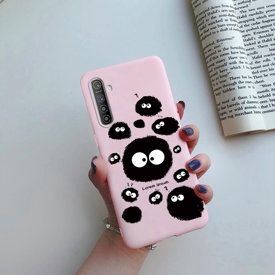 For Realme XT Case RMX1921 Coque Smile Soft Silicone Phone Cover for OPPO Realme X2 RealmeXT RealmeX2 Cases RMX1992 Shell Funda
