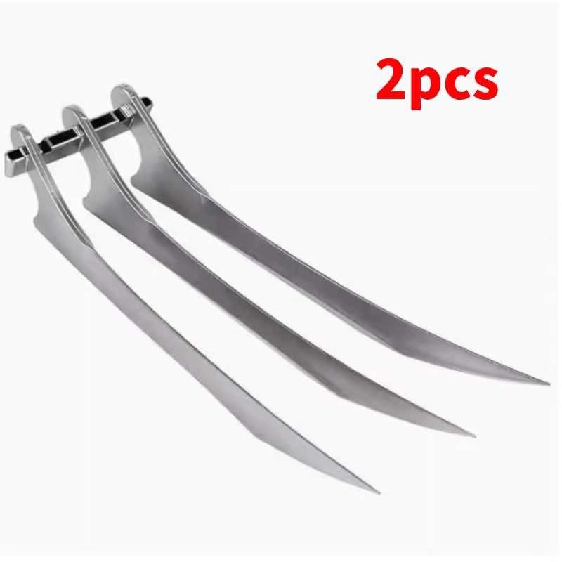 Wolverine Claw Wolf Toy With Logan Dog Tag Necklace Halloween Cosplay Props