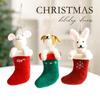 Felt Wool Animal Sock Ornament for DIY Christmas Decoration