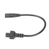 IEC320 C8 to IEC320 C5 Power Cord IEC320 C8 Male to C5 Female Cable Adapter for 3 Prong Laptop Power Adapters 100‑250V