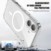Luxury Clear Shockproof MagSafe Magnetic Case for iPhone 17 Air 17Pro 17 Pro Max Hard Back Cover Support Wireless Charging