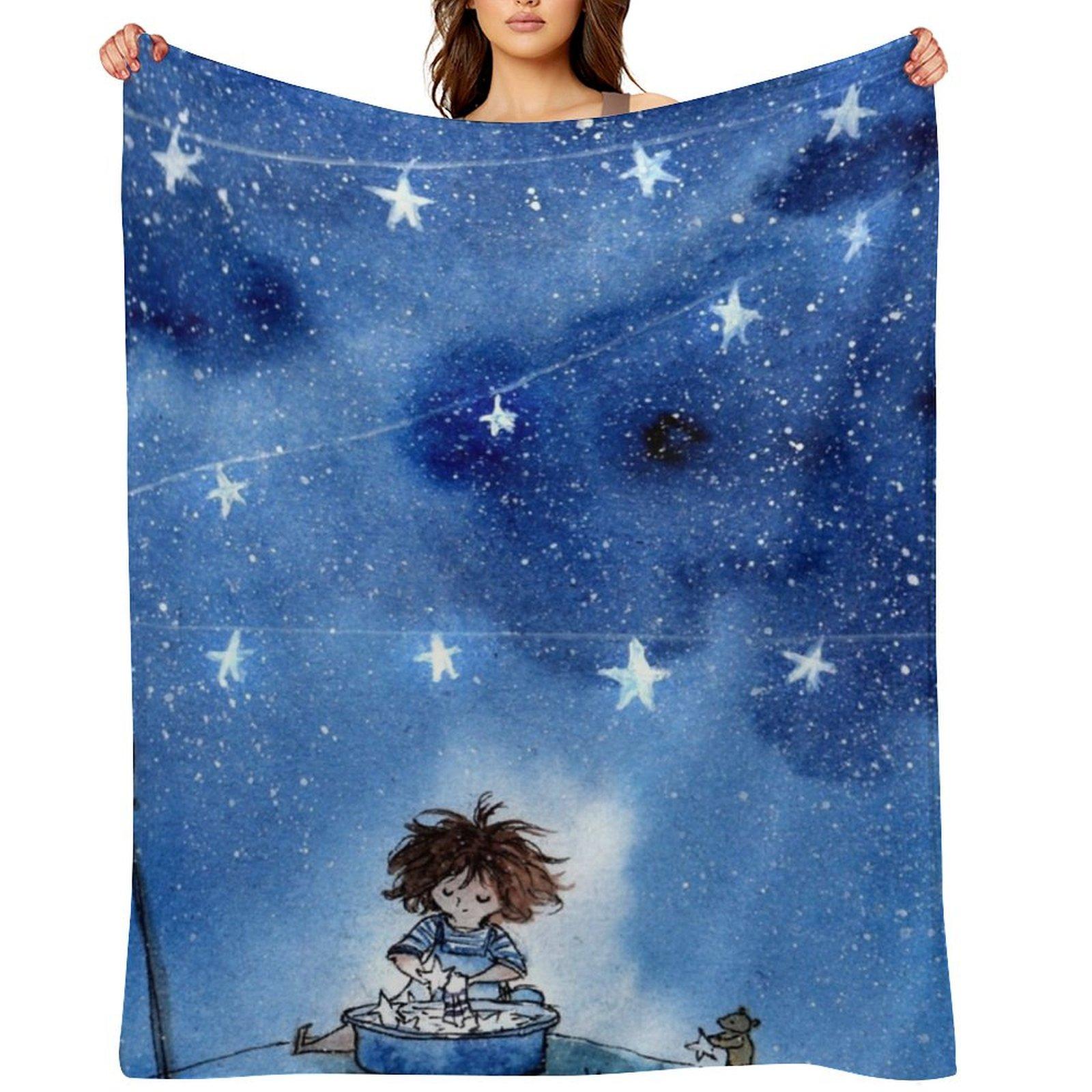 Washing Up Throw Blanket Tourist sofa bed Nap Sofa Blankets 30x40in