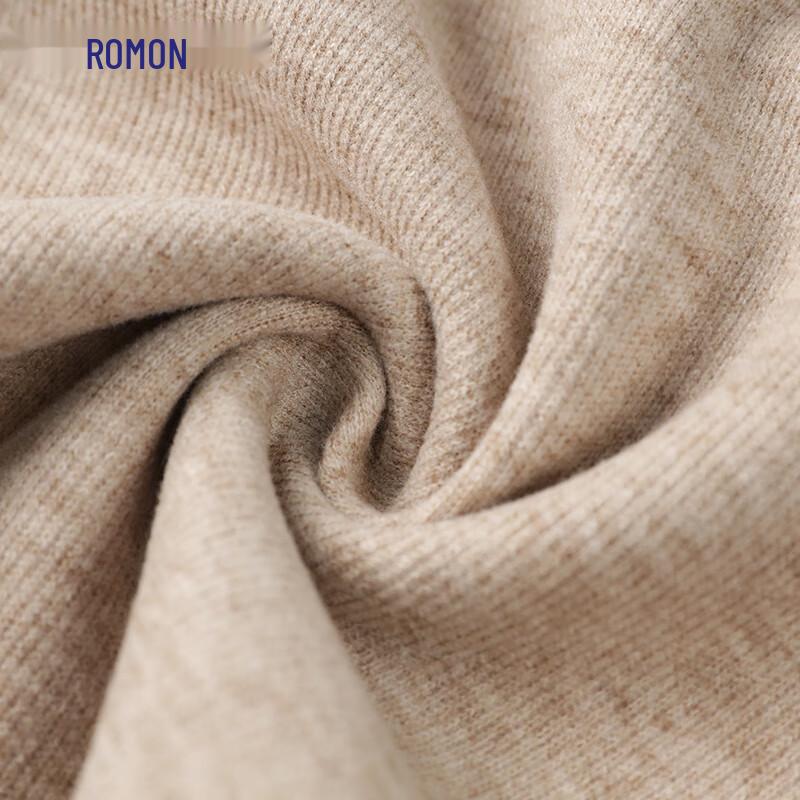 Luomeng Women's Cashmere Blend High-Waist Straight Leg Casual Pants