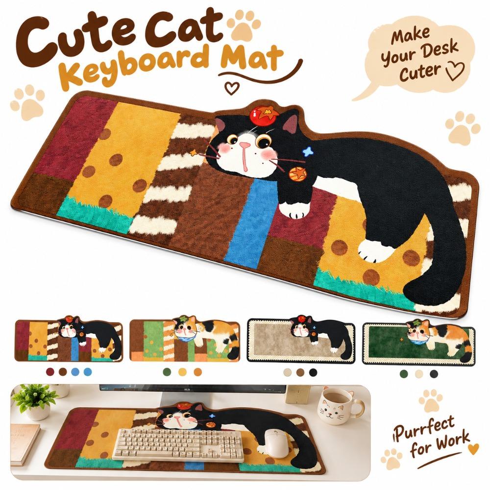 Large Size Keyboard Mice Mat Non-slip Laptop Table Mat New Rubber Mouse Pad Office