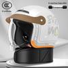 3C Certified Retro Motorcycle Helmet: All-Season Warmth, Safe for Men & Women
