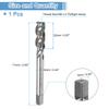 M2 M2.5 M3 M4 M5 M6 M7 M8 M10 M12 M14 M16 M18 M20 M22 Spiral Flute Thread Tap Metric Machine Taps HSS6542 Uncoated