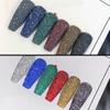 1Box Holographic Nail Glitter Laser Shiny Nail Art Sequins Silver Diamond Powder Dust Gel Nail Polish Manicure Decor