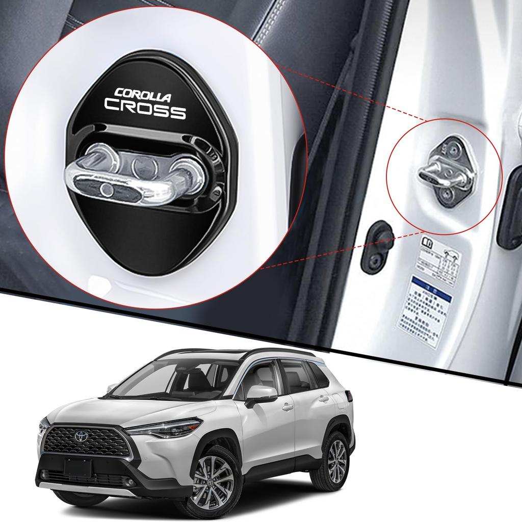 For Toyota Corolla Cross Accessory Door Lock Striker Cover Exclusive Design for Corolla Cross