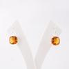 Natural Citrine Gemstone 925 Sterling Silver Jewelry Handmade Women's Earrings1" EE-172-7