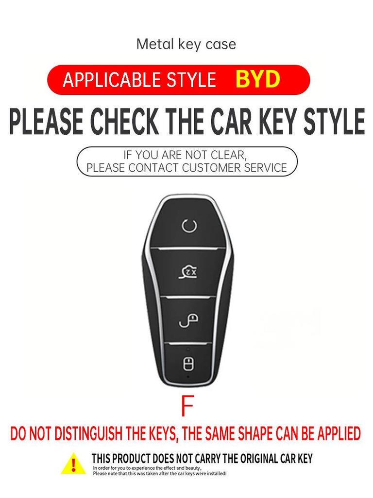 Compatible with BYD key cases: Song Plus, Qin D, Han EV, Yuan Pro, Tang, Seagull, Sea Lion, and Seal models.