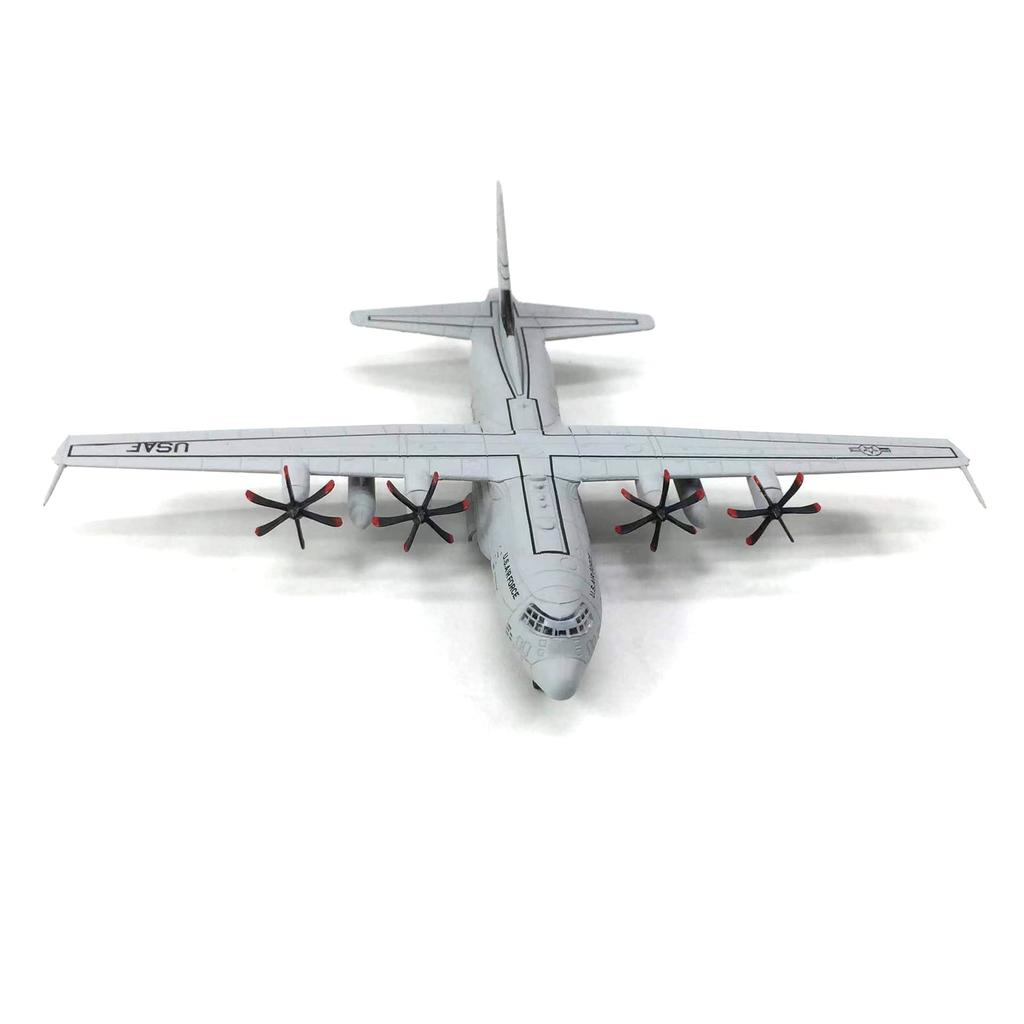 Alloy USAF Hercules Transport Aircraft Model Aircraft Model Simulation Aviation Science Exhibition Model Display Model 1200 C-130