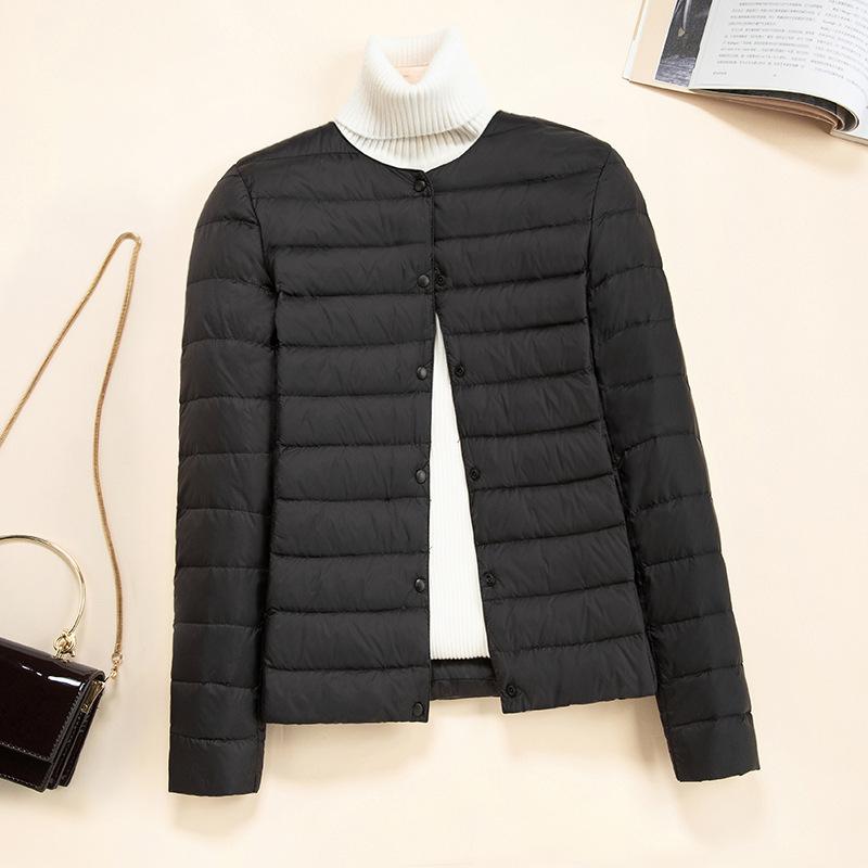 Cotton Padded Jacket, Women, Short Style, Lightweight and Warm Inner Liner, New for Autumn and Winter 2025, Women's Cotton Jacket, Fashionable Warm