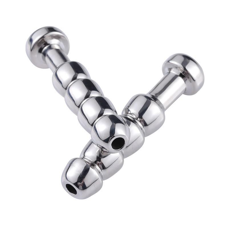 Urethral Dilatation Metal Catheters Anal Beads For Male Sex Toy Butt Plug 5/6/7/8/9/10/11Mm Penis Stimulation Horse Eye Stick