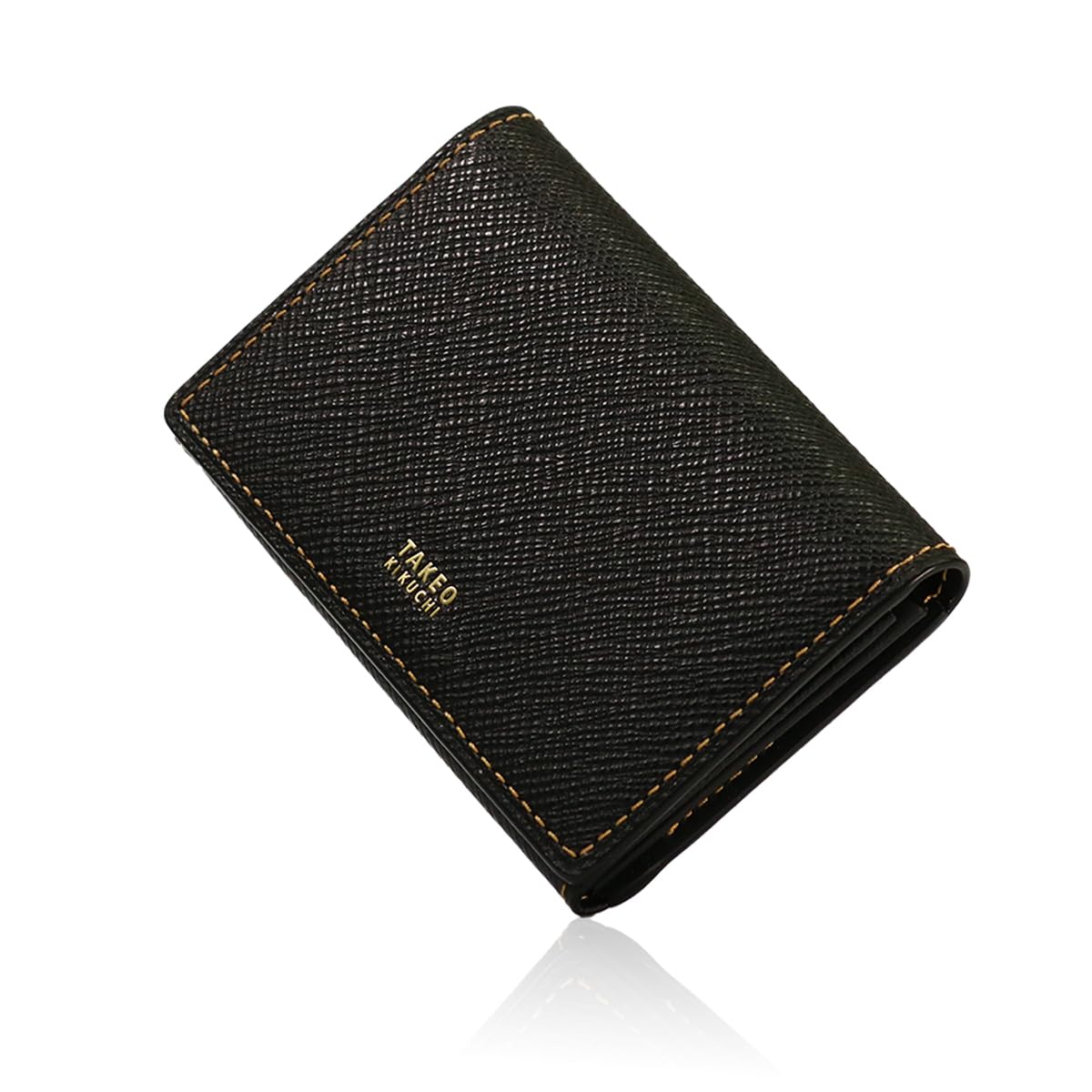 

Чохол для візиток із натуральної шкіри Panama Custom Color Our Limited Black Gold 729623 Black x Gold [Takeo Kikuchi] для чоловіків [28]