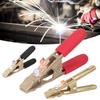 A Shape Earth Cable Clamp Brass Electric Argon Arc Welding Pliers Screw Earth Clip  for TIG/MIG/MMA
