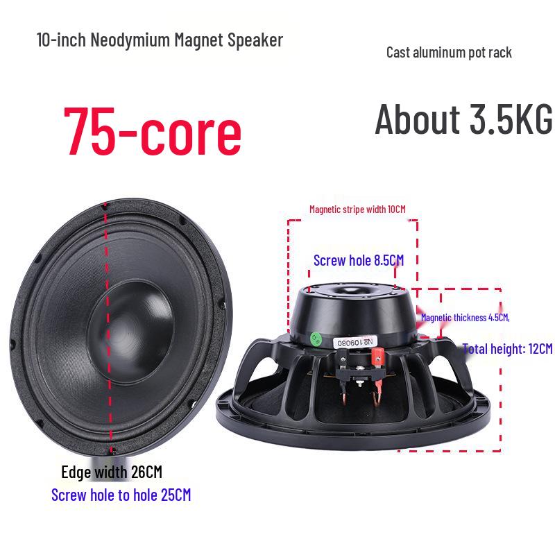Professional 12" & 15" Full-Range Bass Stage Speaker for KTV